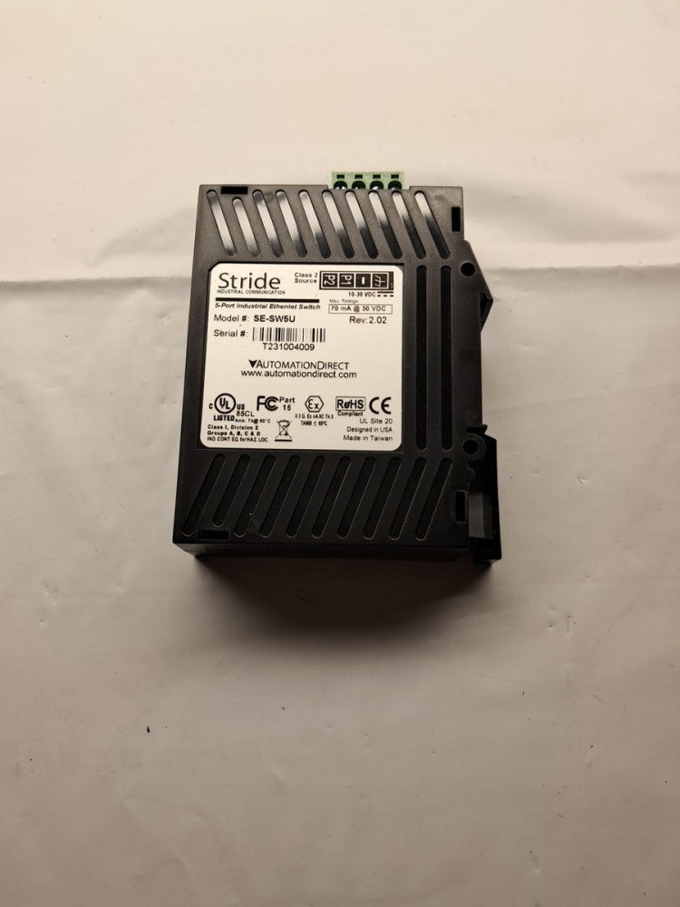 AutomationDirect Stride SE-SW5U 5-Port Industrial Ethernet Switch 