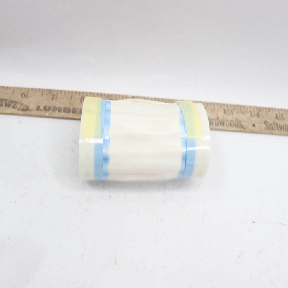 TE Connectivity Printable Tubing Ladder Military White 3:1 Shrink Ratio 2" 