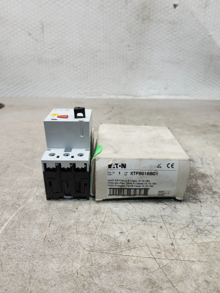 NEW IN BOX EATON CIRCUIT BREAKER 10-16A 3POLE XTPB016BC1