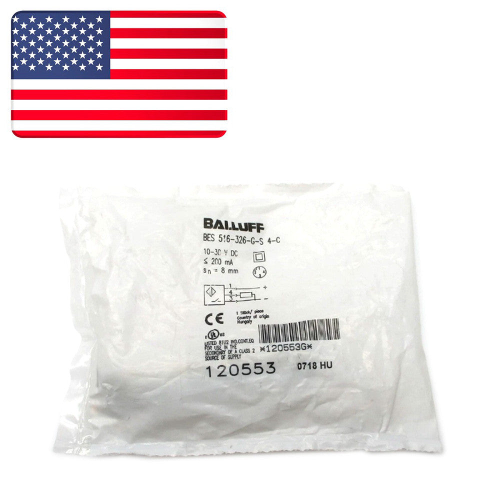NEW BALLUFF BES 516-326-G-S 4-C BES 516-326-G-S4-C Proximity Switch US Stock