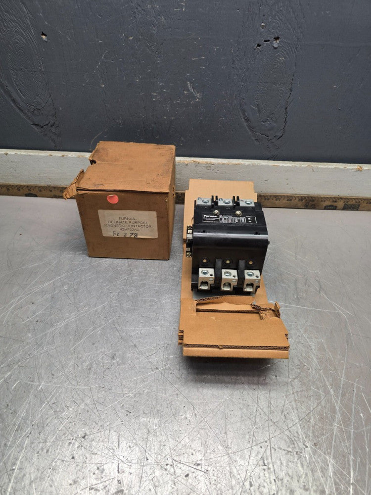 FURNAS 42HF32A* SIZE 3 DEFINITE PURPOSE CONTACTOR , 120 AMP,  NEW IN BOX! M/O!