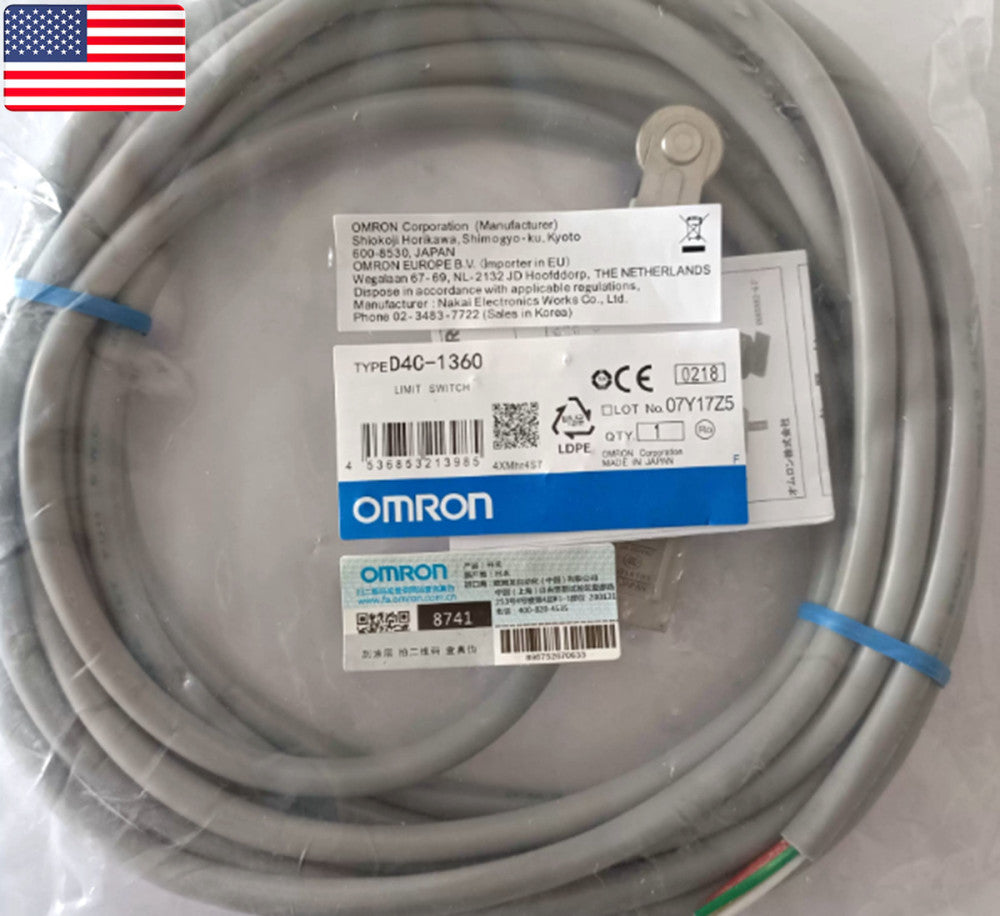 One Brand New Omron D4C-1360 Limit Switch - US Stock