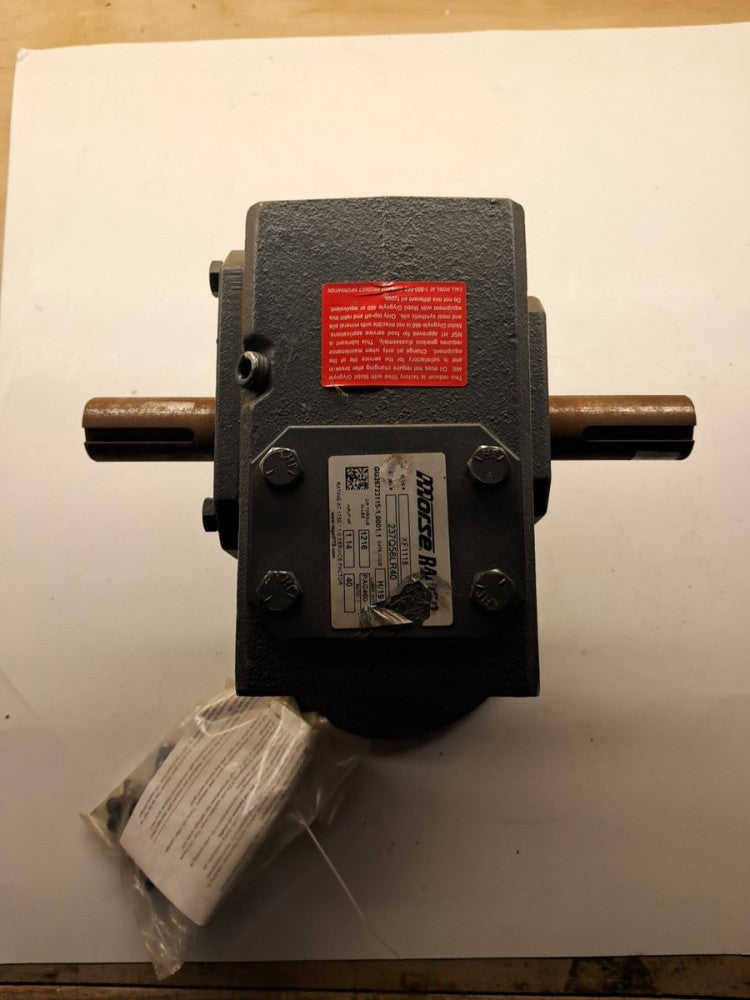 Morse 237Q56LR40  Gear Reducer 40:1 Ratio Hp @1750RPM  1.14