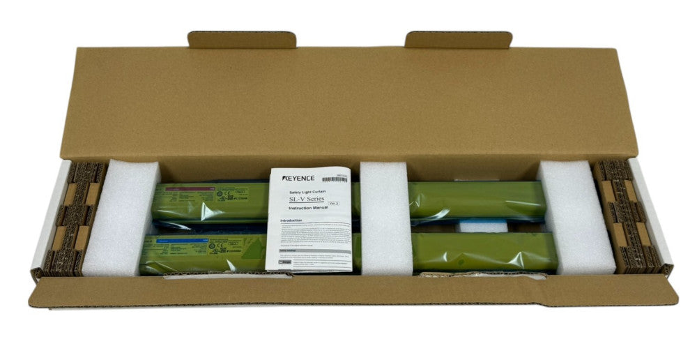 NEW KEYENCE SL-V32HM LIGHT CURTAIN SET 620MM SLV32HM