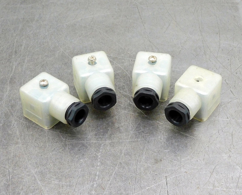 Canfield 6-48 Solenoid Valve Connector Lot of Four (4)