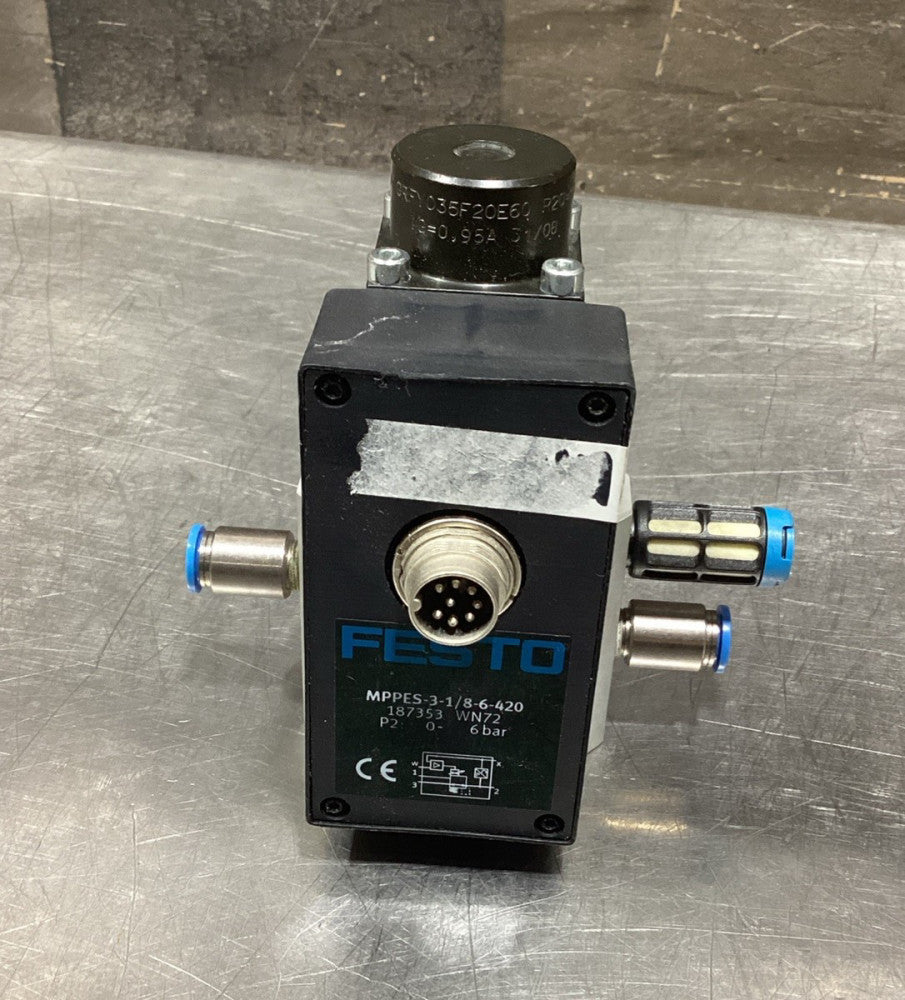 1pc New Festo proportional valve MPPES-3-1/8-6-420 187327187353