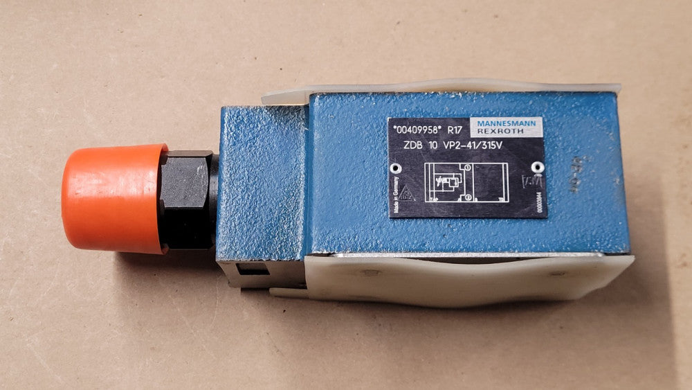 Mannesmann Rexroth ZDB 10 VP2-41/315V Hydraulic Pressure Relief Valve