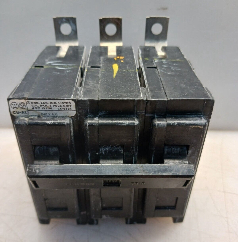 WESTINGHOUSE QBHW3090H QUICKLAG BOLT-ON CIRCUIT BREAKER 90 AMP 3P 240V