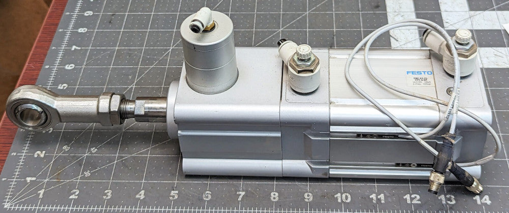 Festo DNC-63-25-PPV-A-KP Cylinder 63mm Bore 25mm Stroke 163398 Dble Acting [B1BC