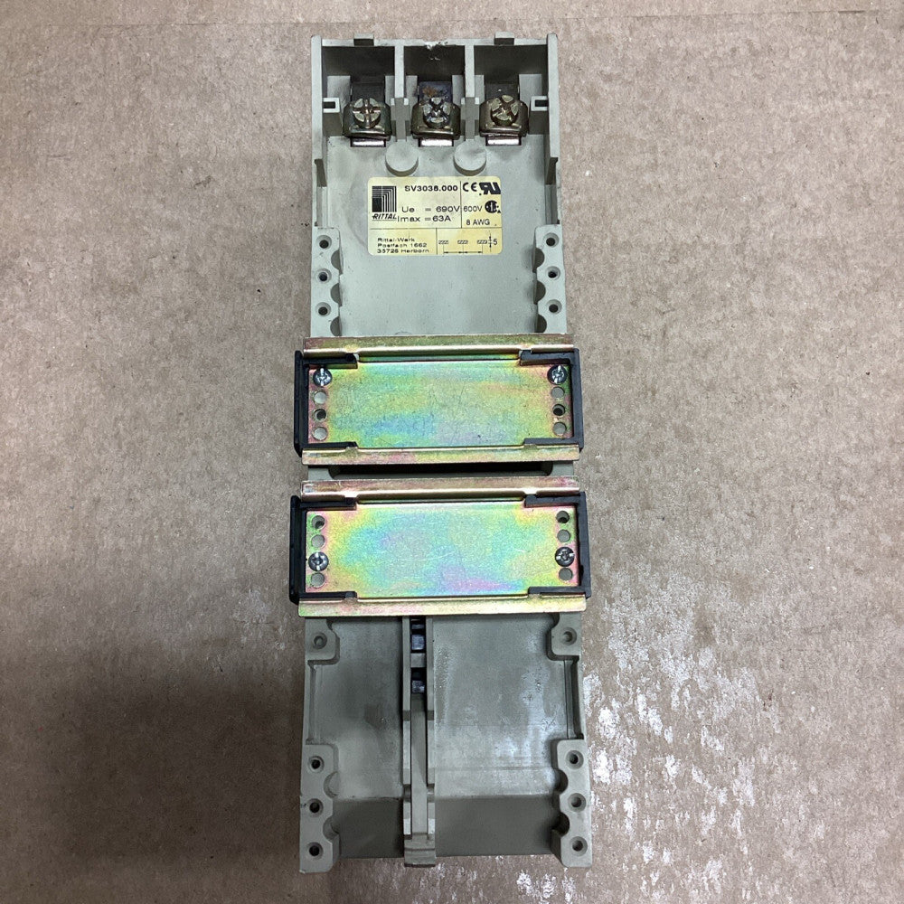  Rittal SV 3038.000 Busbar Holder, Used