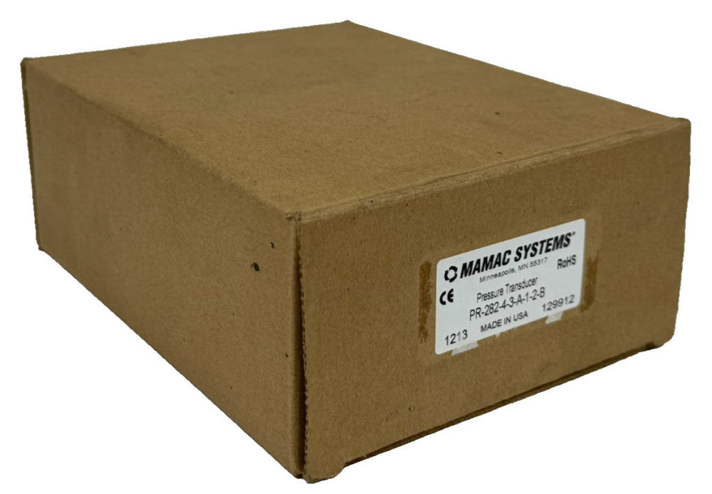 NEW MAMAC SYSTEMS PR-282-4-3-A-1-2-B PRESSURE TRANSDUCER