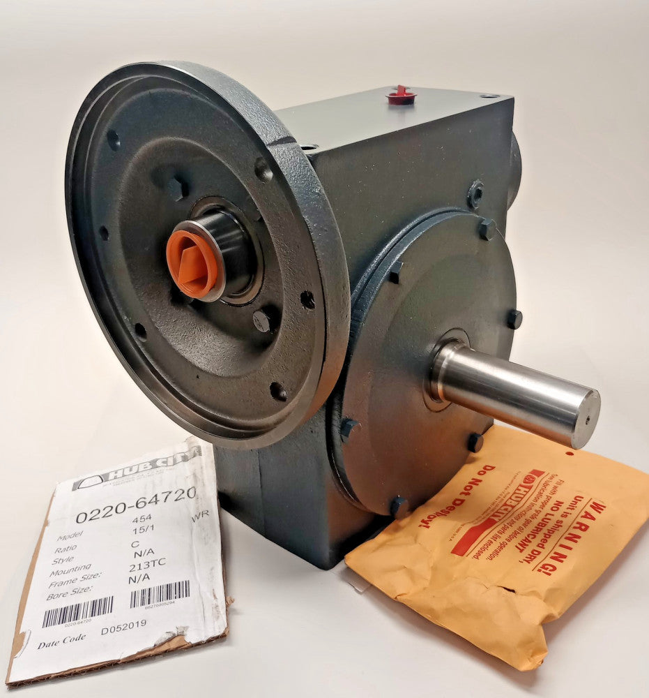 Hub City 0220-64720 Gear Reducer Ratio 15:1 Model 454 Style C