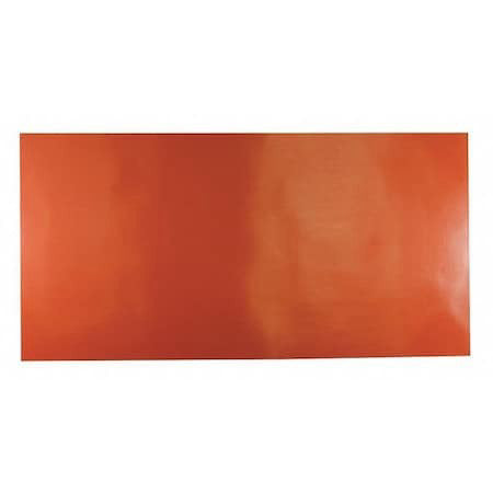 Zoro Select Bulk-Rs-S30-24 Rubber, Silicone, 1/2"Thick, 24"X12", 30A