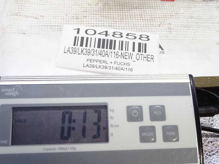 PEPPERL & FUCHS LA39/LK39-/31/40A/116 SENSOR