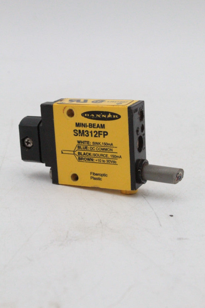 Banner SM312FP Mini-Beam Fiber Optic Amplifier