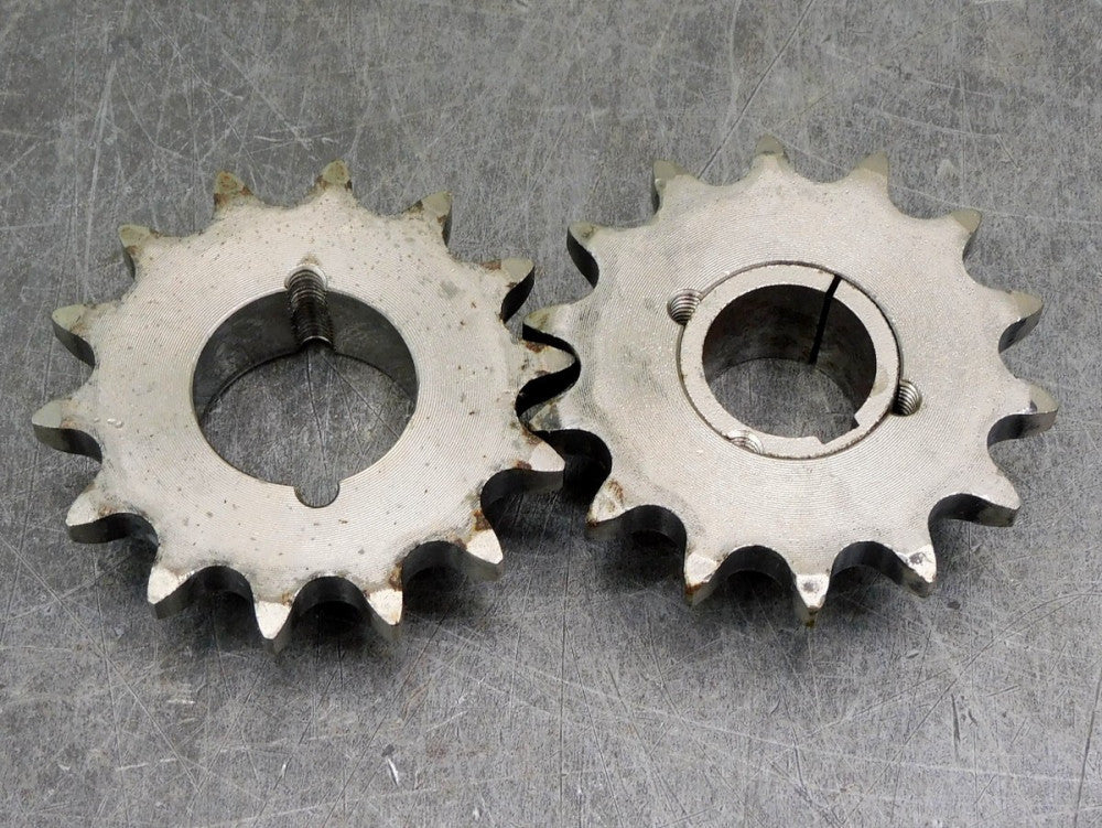 Martin 50BTB14 Taper Lock  Roller Chain Sprocket #50 14 Teeth 1-1/4"Bore Lot (2)