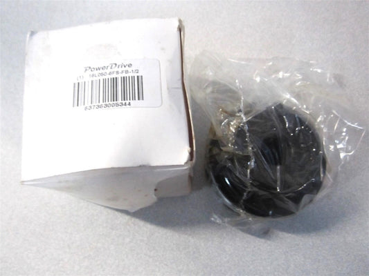 (16L0506FSFB1/2) 1/2" x 1.88" 16 Tooth Steel/Cast Iron Timing Belt Pulley 