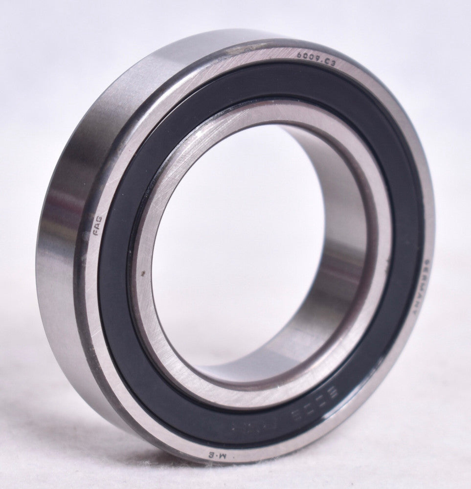 FAG Rubber Sealed Single Row Ball Bearing 6009.C3  6009-C3  6009C3