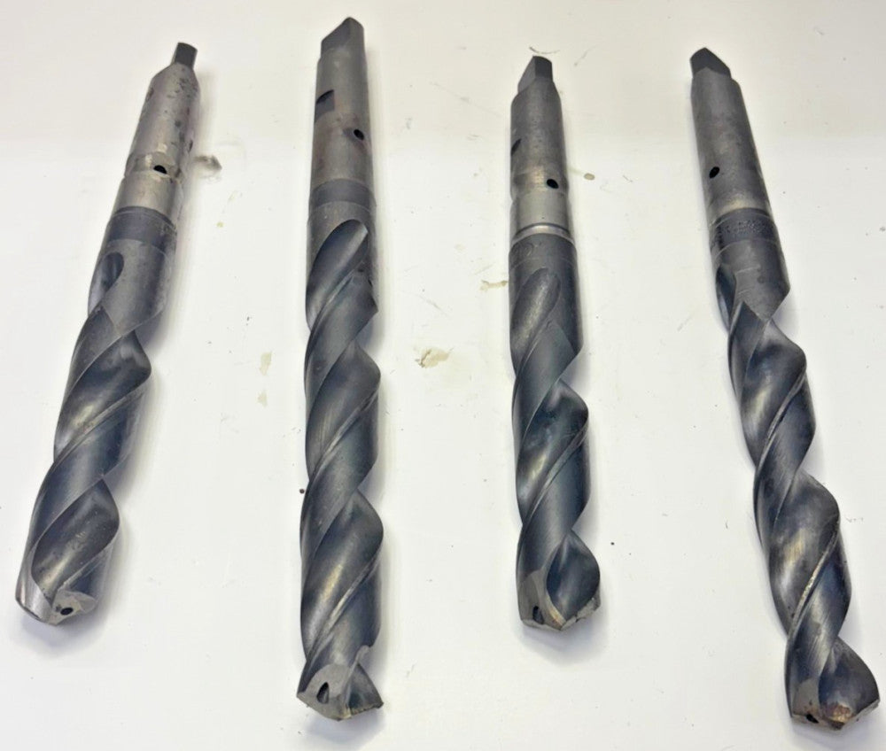 CLE-FORGE 1.006" MT#3 DRILL BIT, LOT OF 4, COOLANT THROUGH, 161670