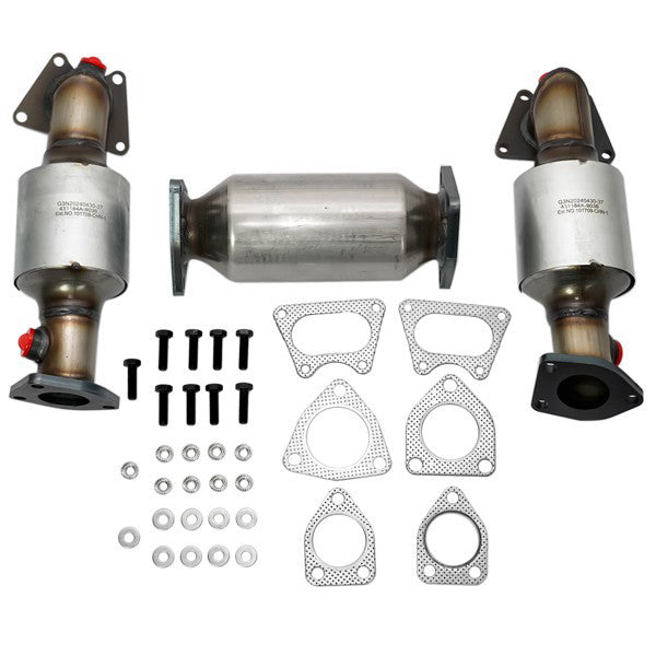 3X Catalytic Converters for Honda Accord 3.0L 2003-2007, Acura MDX 3.5L 2003-200