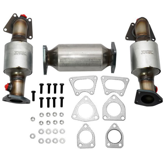 3X Catalytic Converters for Honda Accord 3.0L 2003-2007, Acura MDX 3.5L 2003-200