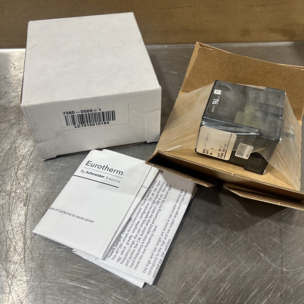 Eurotherm Action Pak Model 7380-0000-1 Single Converter Nos Surplus