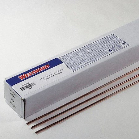 Westward 30Xn39 36'' Tig Welding Rod 1/8" Dia., Aws A-2, 5 Lb.