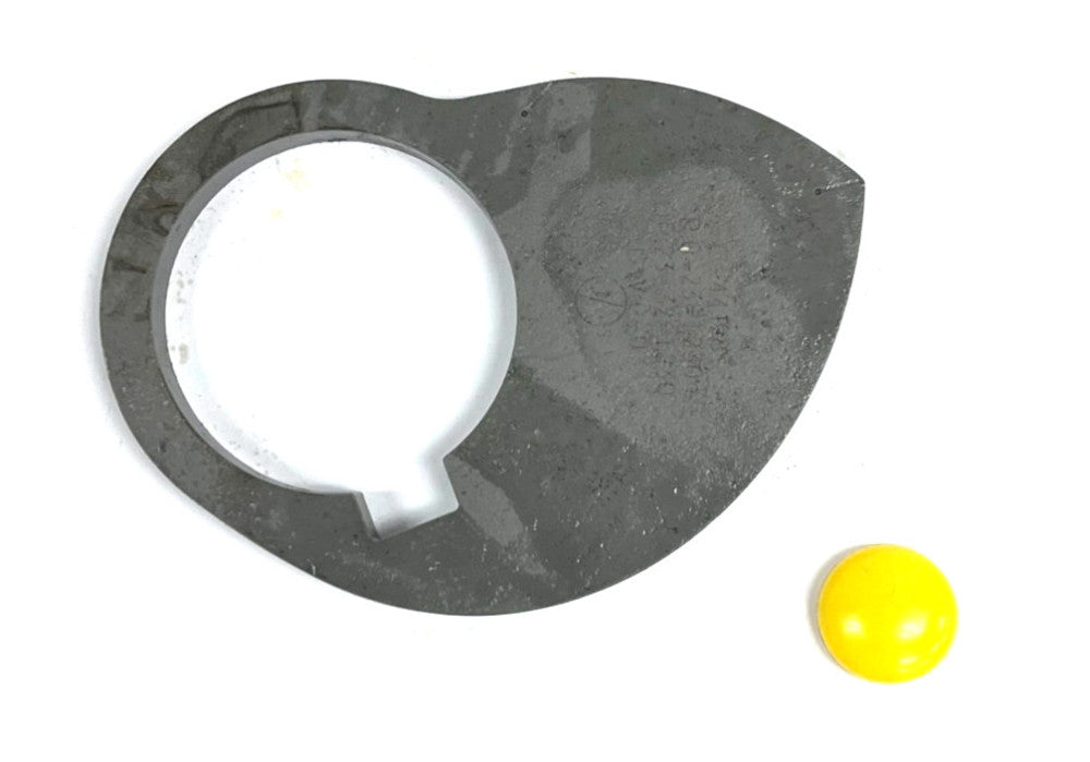 THRUST WASHER 44198 ID 2" KEYWAY 1/2" X 3/8" OAL 4-5/16"