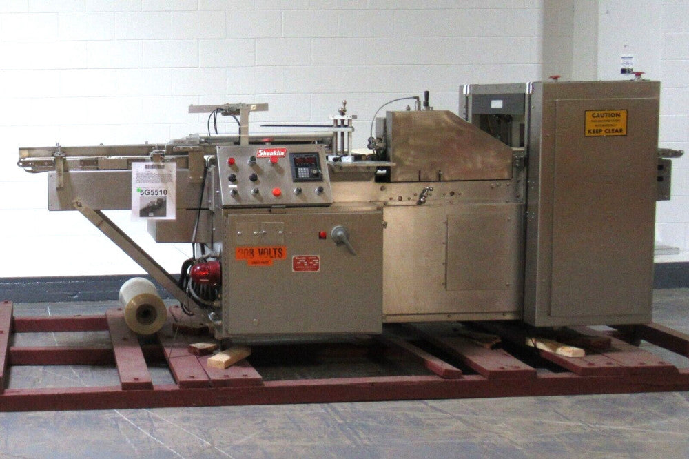 Shanklin, Model F1SS, Automatic, Continuous Motion, Shrink Wrapper