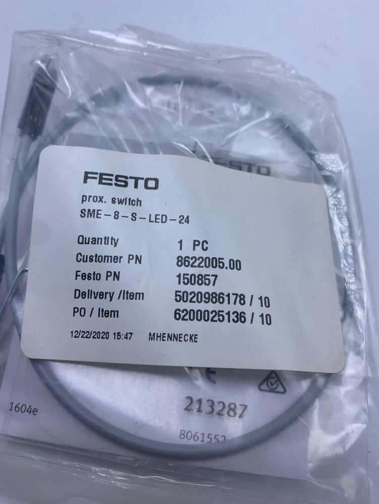 Festo SME-8-S-LED-24 Proximity Sensor 