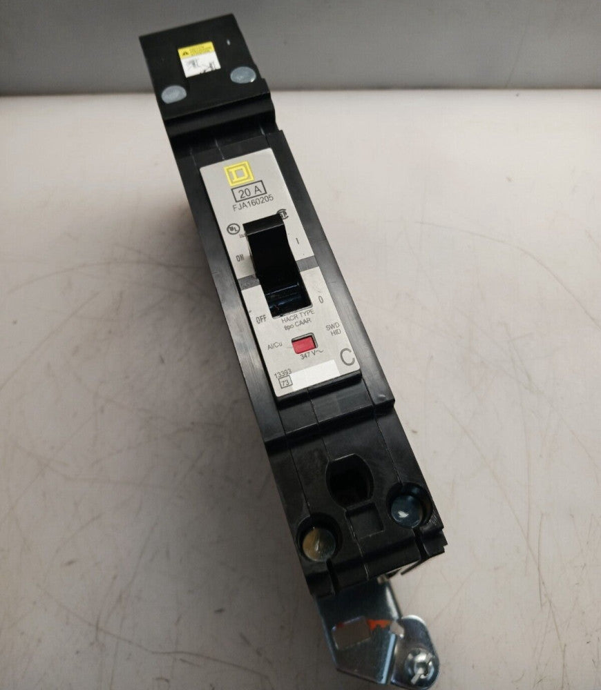 NEW TAKEOUT SQUARE D 20 AMP C PHASE I-LINE CIRCUIT BREAKER 1P 120/277V FJA160205