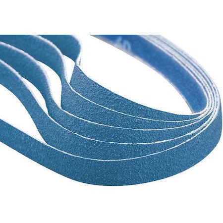 Norton Abrasives 78072753073 Sanding Belt, 1 In W, 12 In L, Coated, Zirconia
