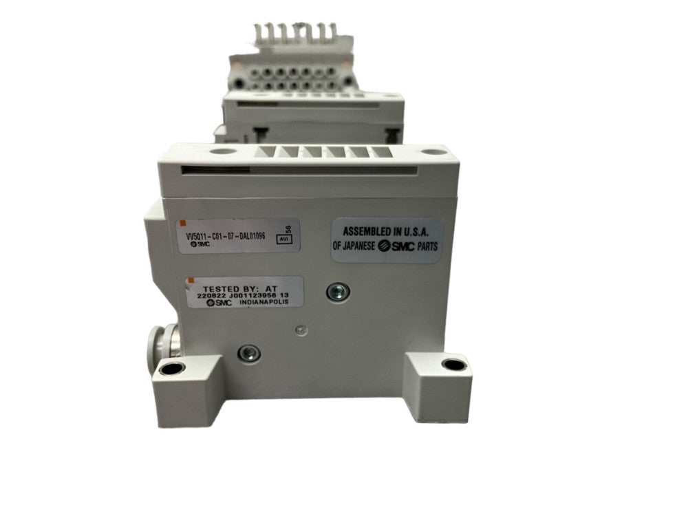 SMC VV5Q11-C01-07-DAL01096 MANIFOLD BASE WITHOUT VALVES.