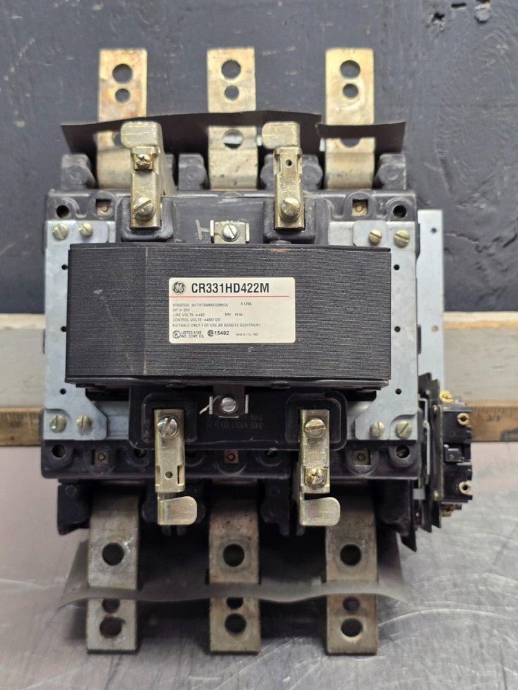 GE CR331HD422M,  CONTACTOR, 440-480V COIL, 300HP, USED TAKEOUT! MAKE OFFER!