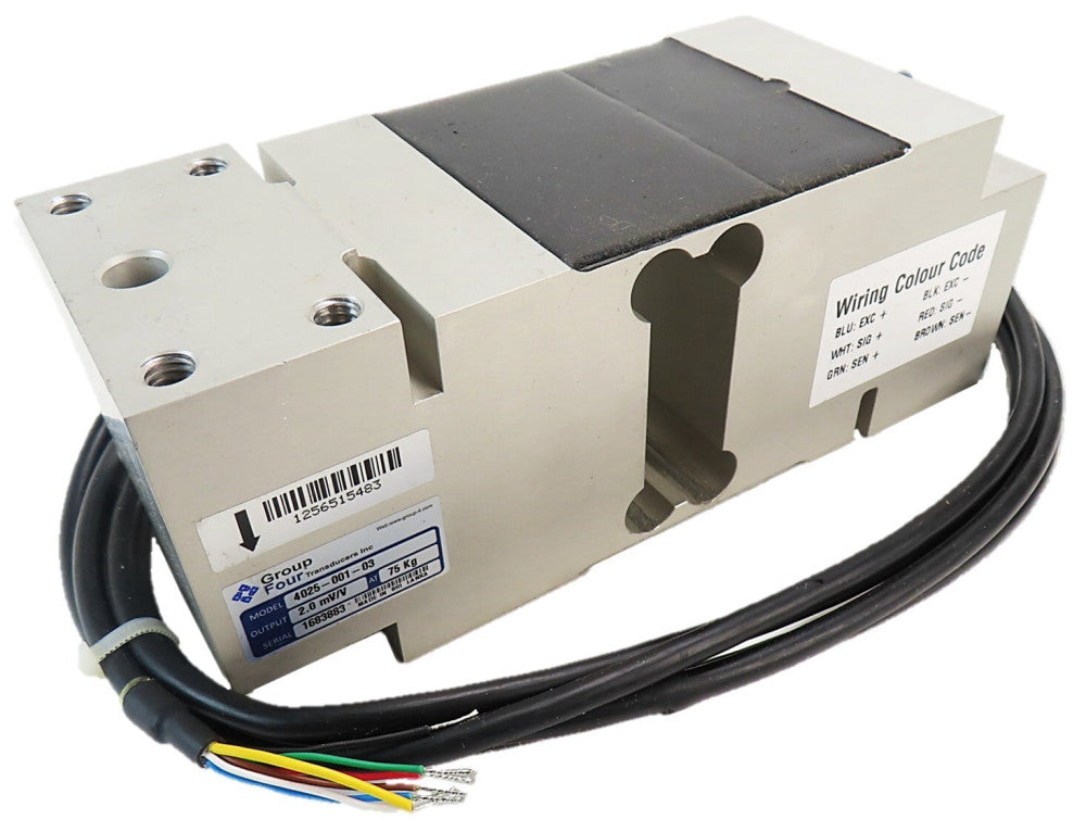 Group Four 4025-001-03 4025 Series 75Kg Single Point Load Cell (*Read Desc*) NEW