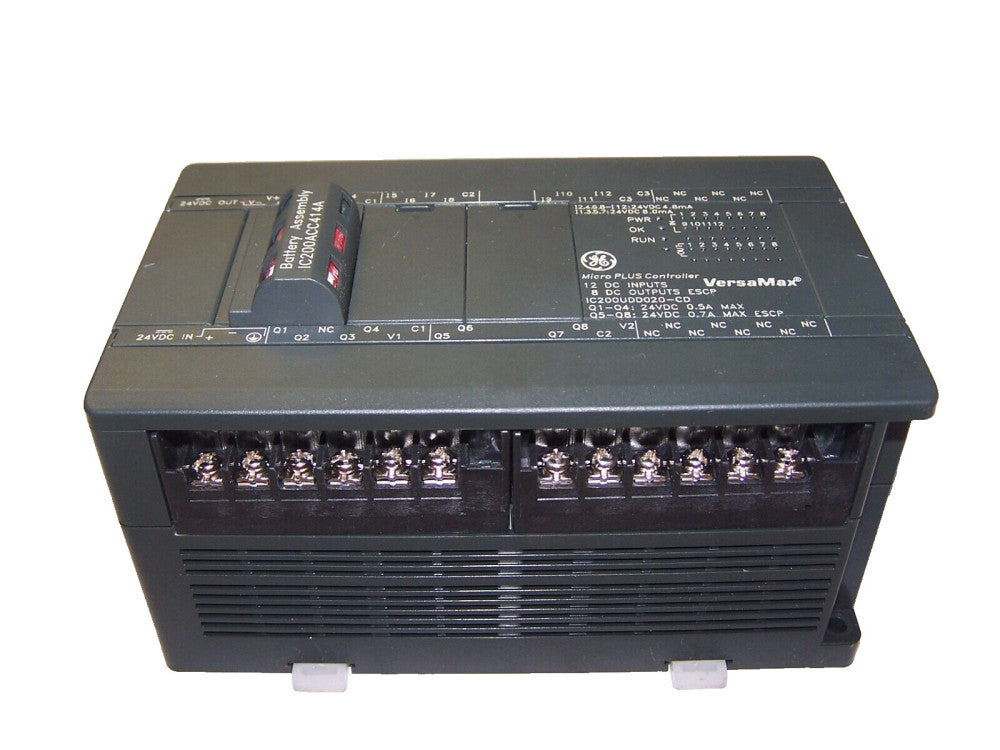 GE VERSAMAX MICRO PLUS CONTROLLER  IC200UDD020-CD