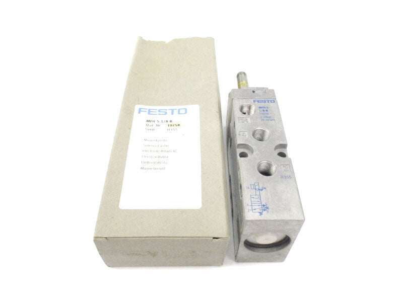 FESTO MFH-5-1/8-B 19758 28-145PSI NSMP