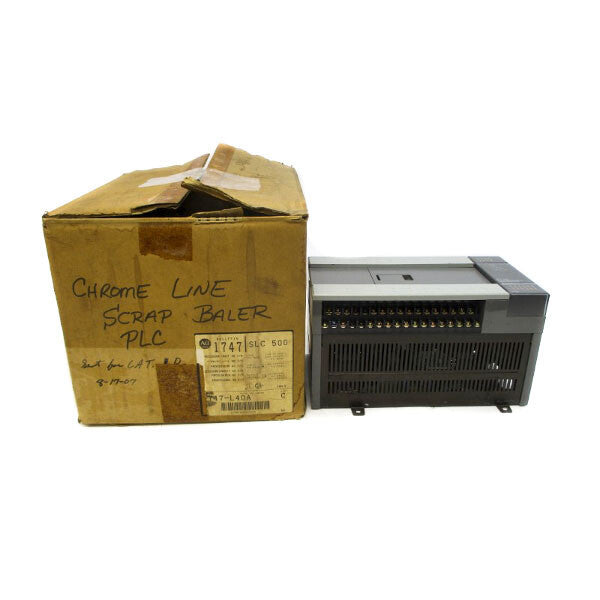 ALLEN BRADLEY 1747-L40A SER. C F/W 6 85-132VAC 15A NSMP