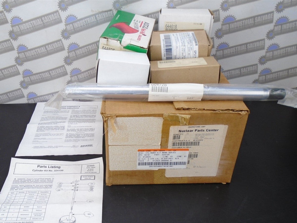 ASCO - 324199 - CYLINDER REBUILD KIT - for NH91, MH93, NH95 Model B (NEW in BOX)