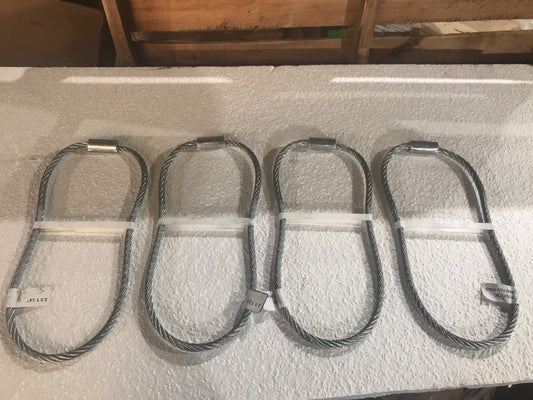 4 POLYLOK CABLE LIFT LOOPS, 3215-LL2.5T   2.5 TON CAPACITY, MADE IN USA