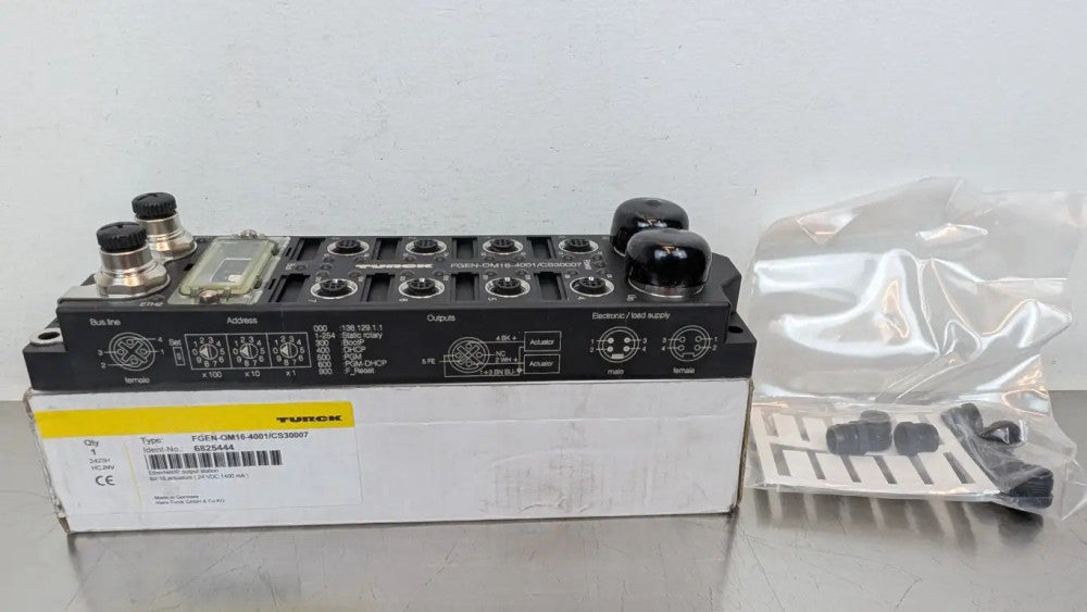 Turck FGRN-OM16-4001/CS30007 Compact Fieldbus I/O Module EtherNet/IP 6825444 16