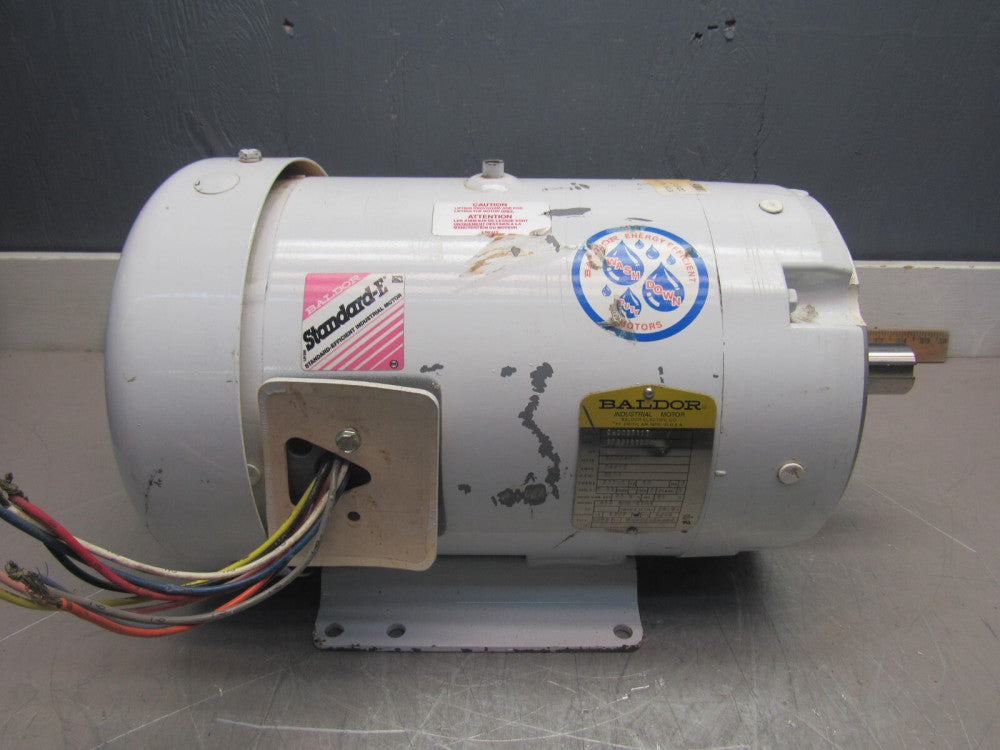 BALDOR WASHDOWN MOTOR CWDM3711T 10HP 230/460V 3500RPM NEW SURPLUS NO ELEC. BOX