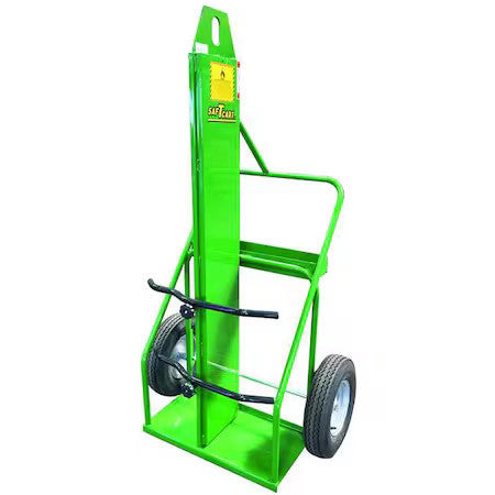 Saftcart 871-16Fw-Le Cylinder Cart,Powder Coated,Steel