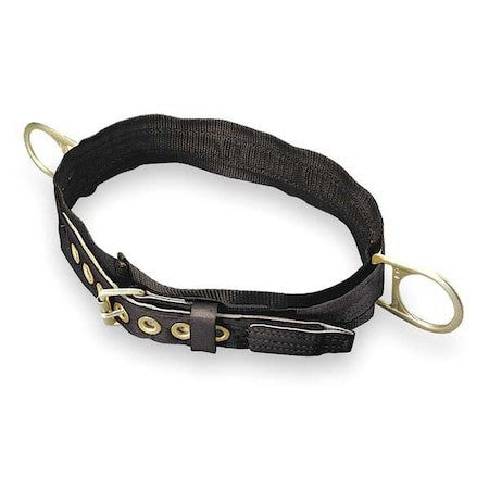 Honeywell Miller 2Na/Xlbk Body Belt, 2 D-Rings, Hips Location, Stainless Steel,