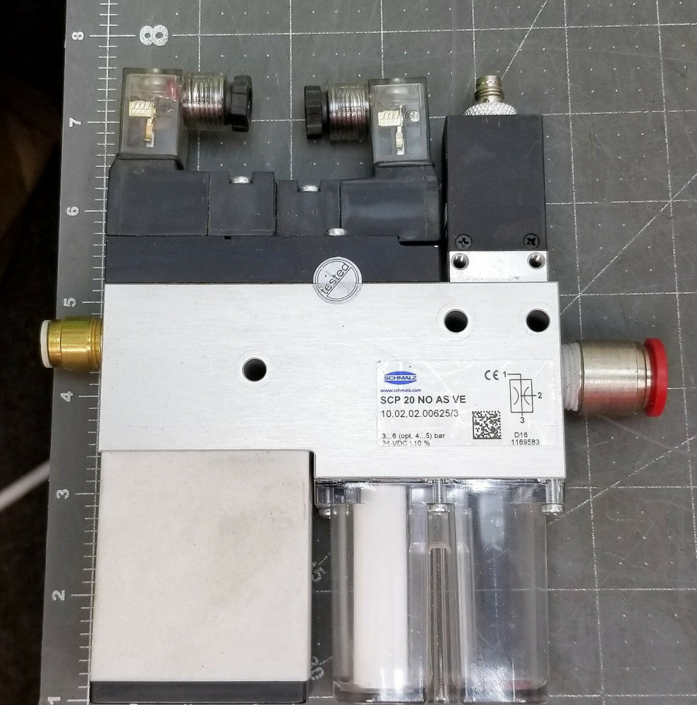 SCHMALZ Compact Ejector SCP 20 NO AS VE 10.02.02.00625/3 WORKING PULL [B3S4]
