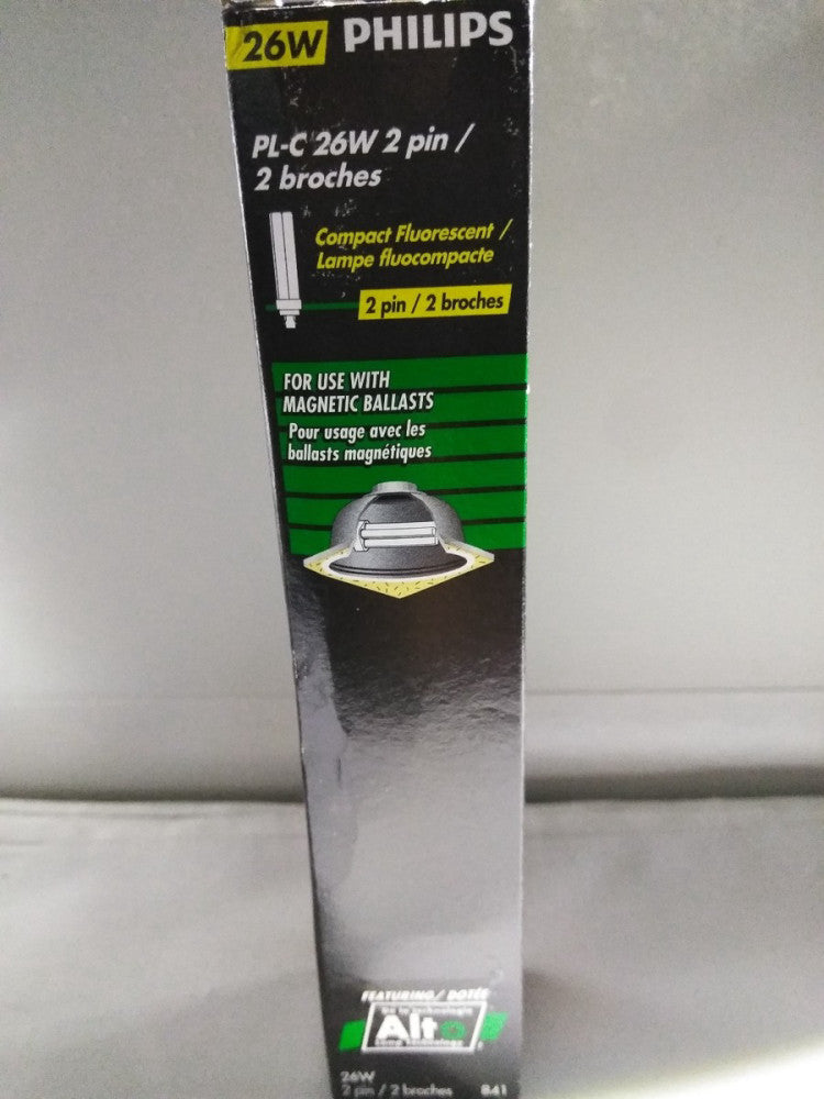 NEW PHILIP COMPACT FLUORESCENT 26W PL-C 26W2 OEM