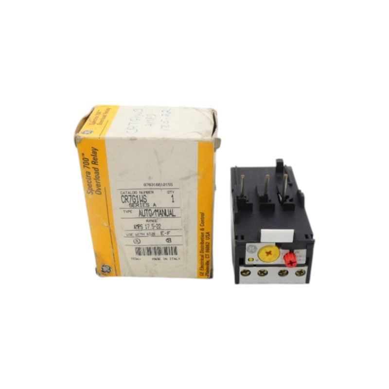 GENERAL ELECTRIC CR7G1WS SER. A 17.5-22A NSMP