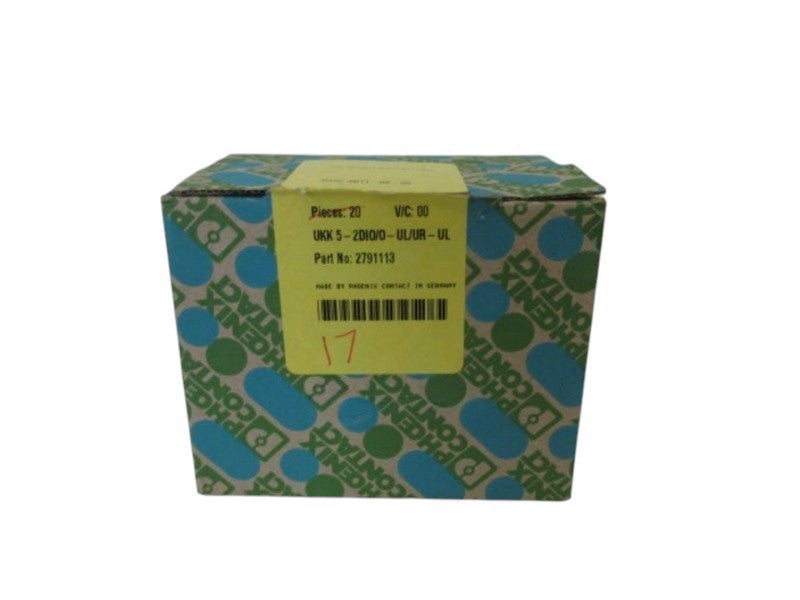 PHOENIX CONTACT UKK 5 TERMINAL BLOCK (BOX OF 17)  NSMP