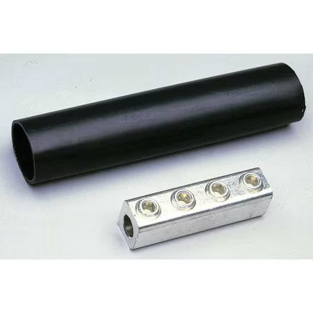 Burndy Agskit250 Wire Connector Kit, 250 Kcmil Max, Black, Cross-Linked