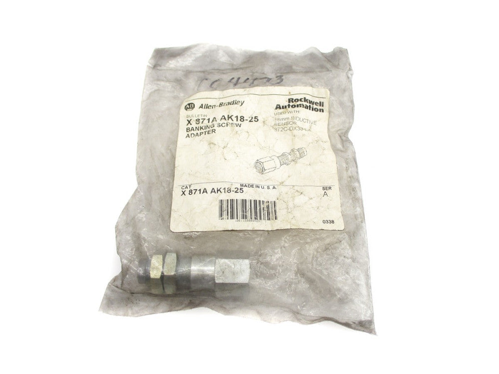 ALLEN BRADLEY X871AAK18-25 SER. A (WH) NSMP